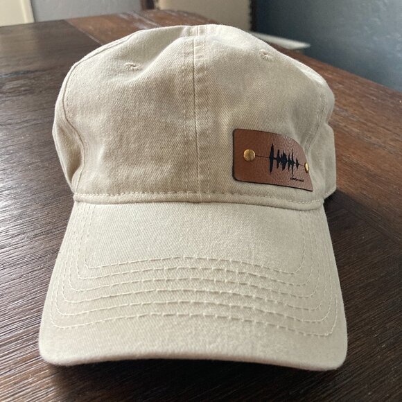 Adventure Awaits Soundwave Vintage Washed Beige Hat - Picture 1 of 4